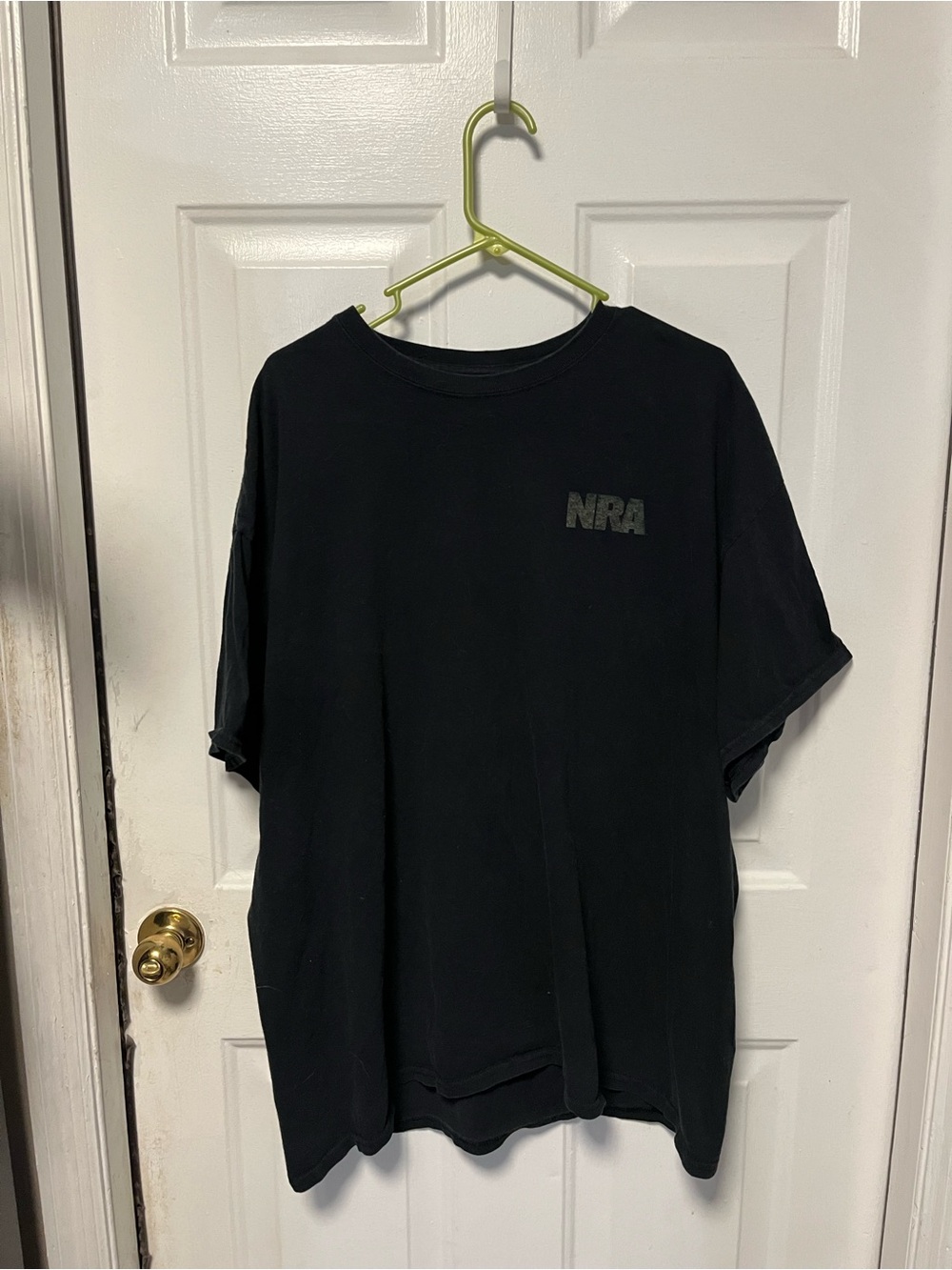 Men's NRA Black Graphic T-Shirt - 2X